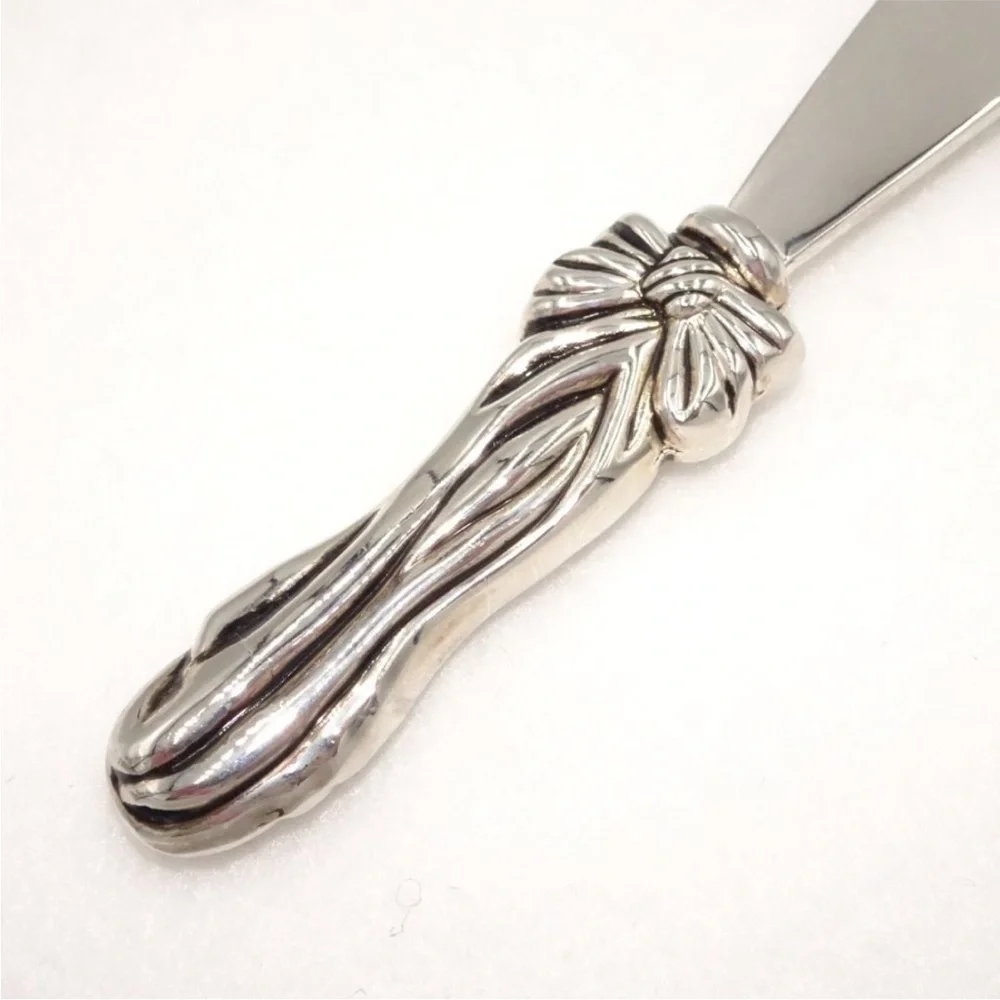 NWT International Silver Company Set of 4 Spreader Knives Silver Plated Vintage